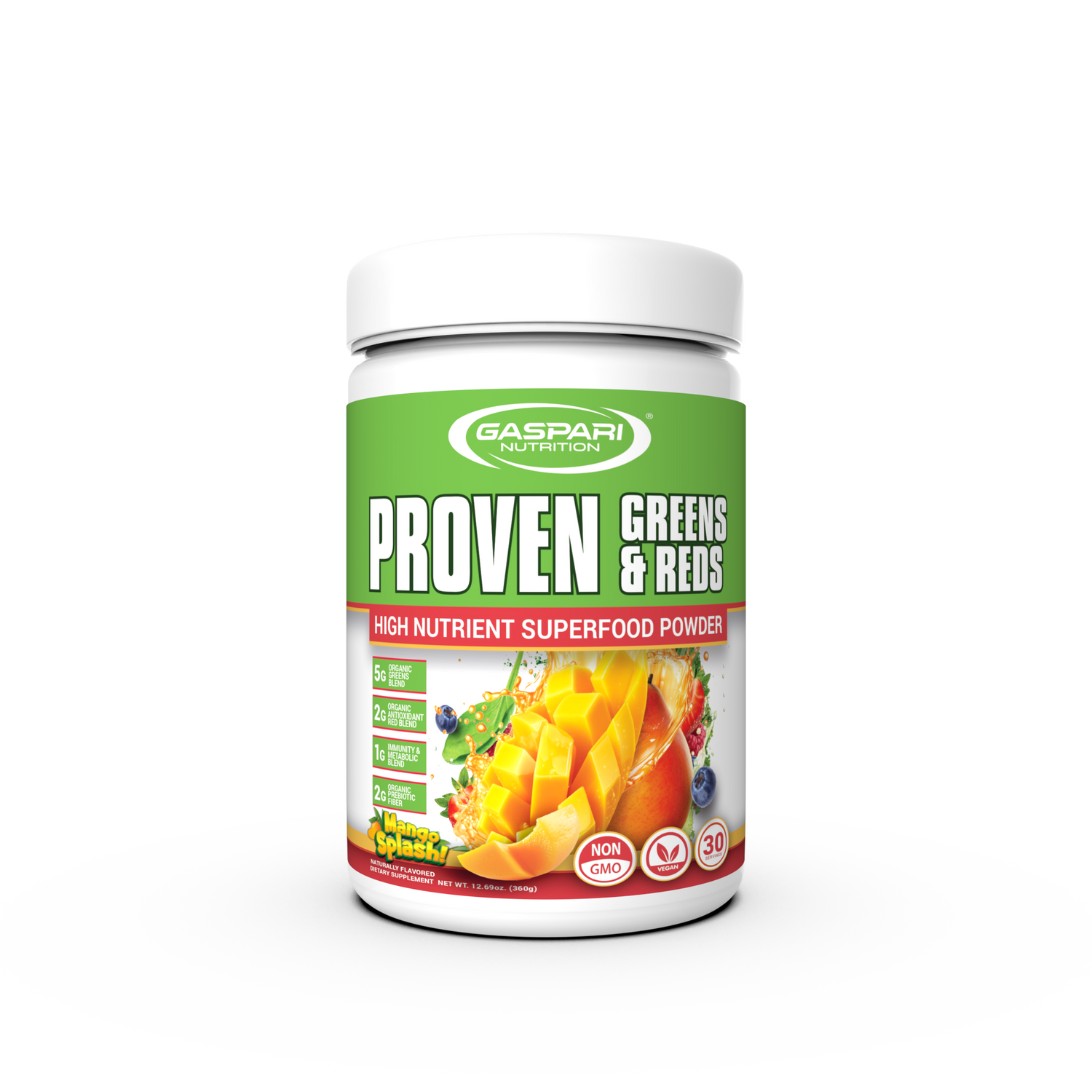 Gaspari Proven Greens & Reds powder