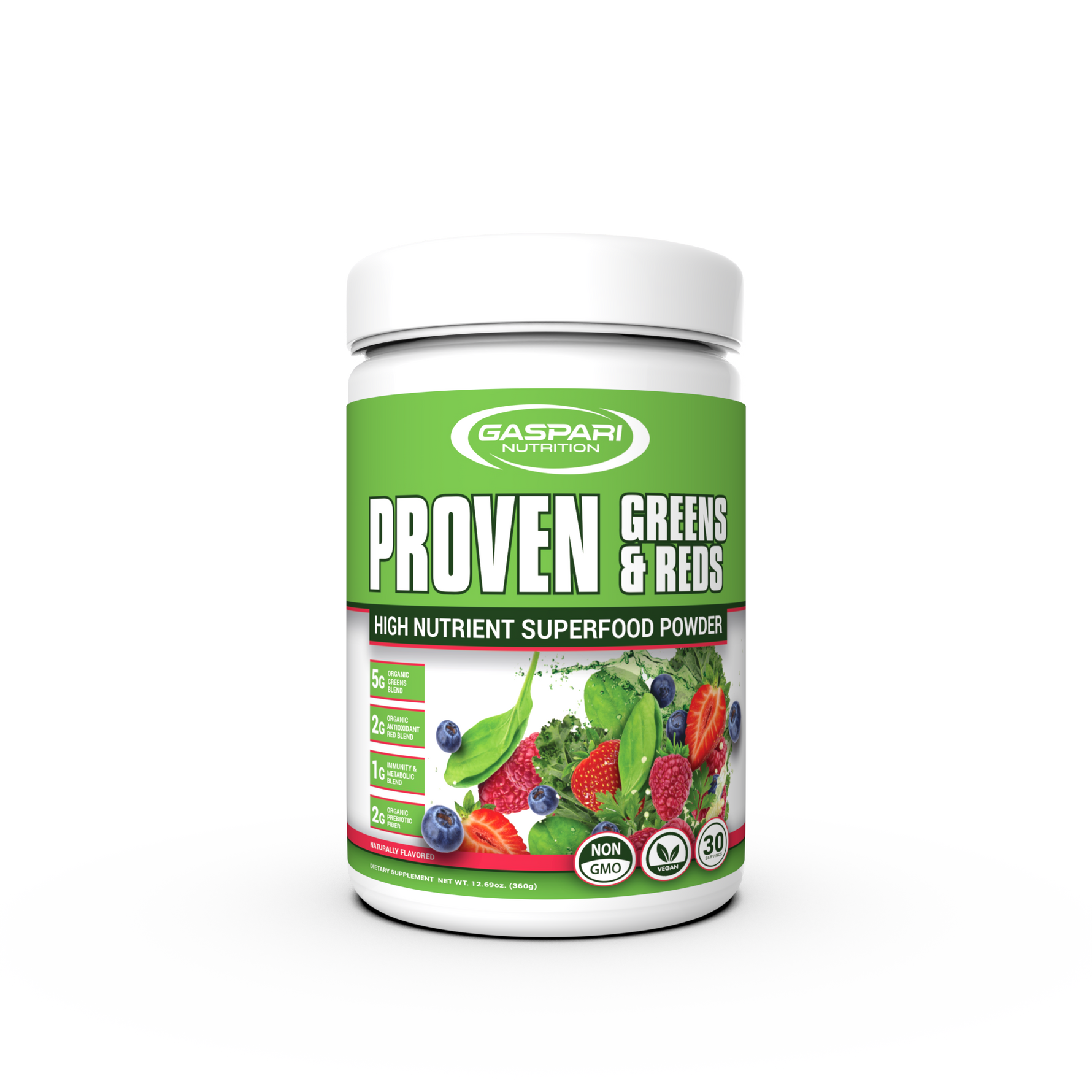 Gaspari Proven Greens & Reds