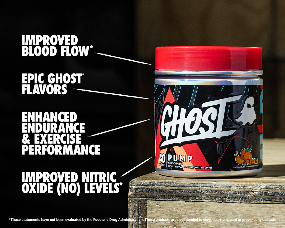 Ghost Pump supplement facts and nutrition panel