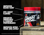 Ghost Pump supplement facts and nutrition panel
