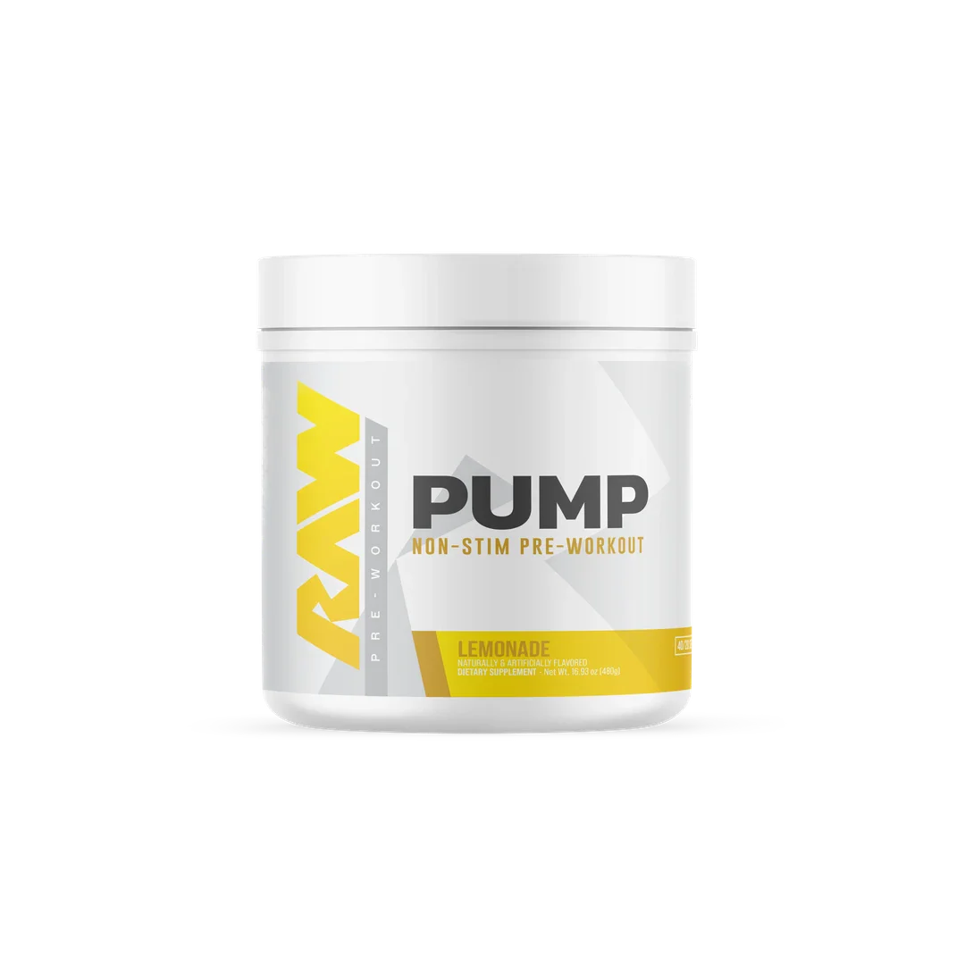Raw Nutrition Pump Non Stim