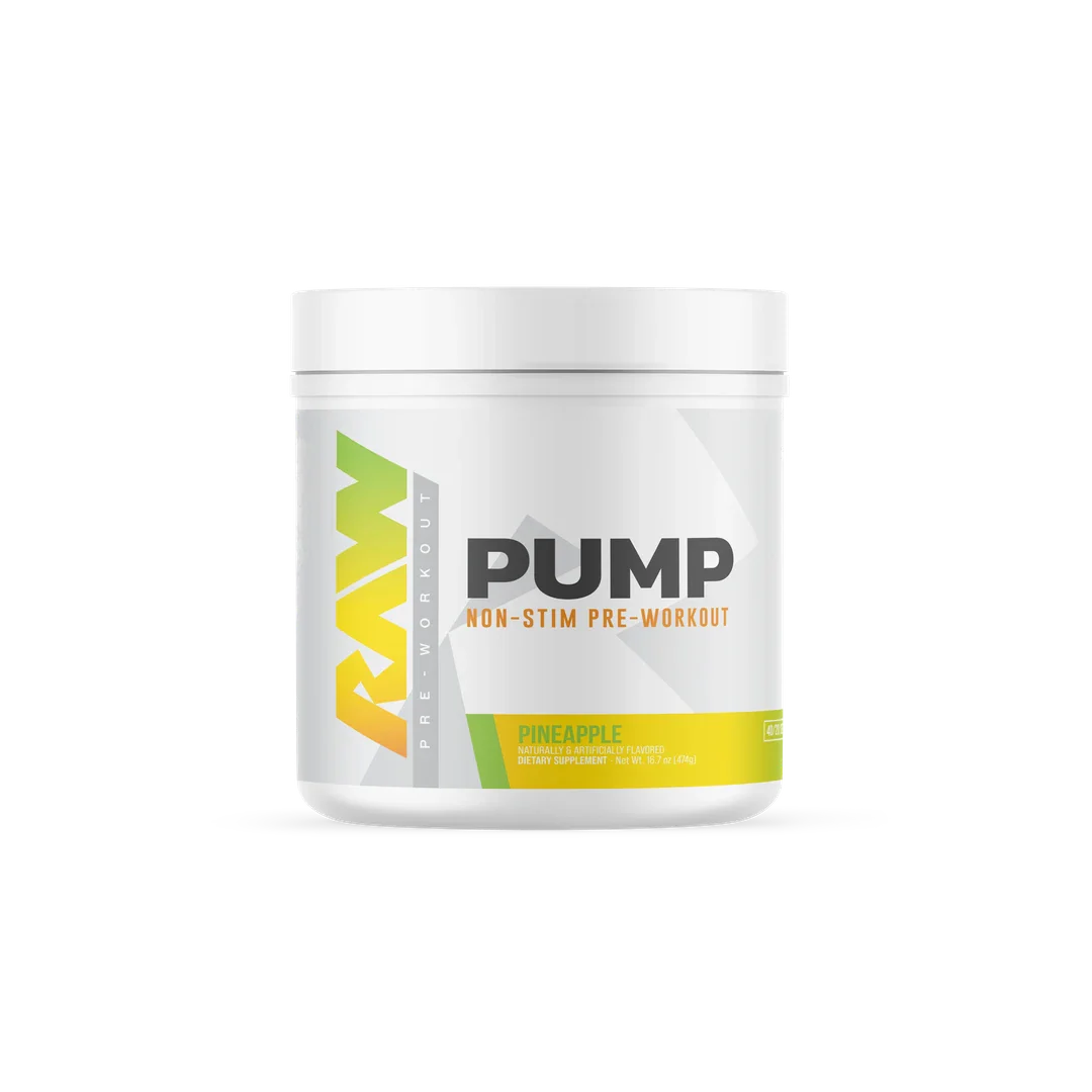 Raw Nutrition Pump Non Stim