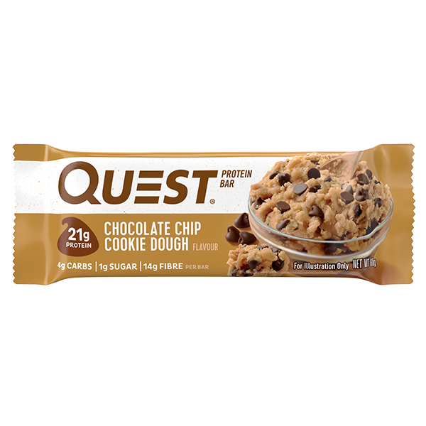 Quest Bar, Choc Chip Cookie Dough