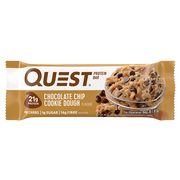 Quest Bar protein bar, Choc Chip Cookie Dough, 21g, NZ Supps