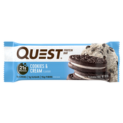 Quest Bar protein bar, Cookies N Cream, 21g, NZ Supps