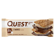 Quest Bar protein bar, S Mores, 21g, NZ Supps
