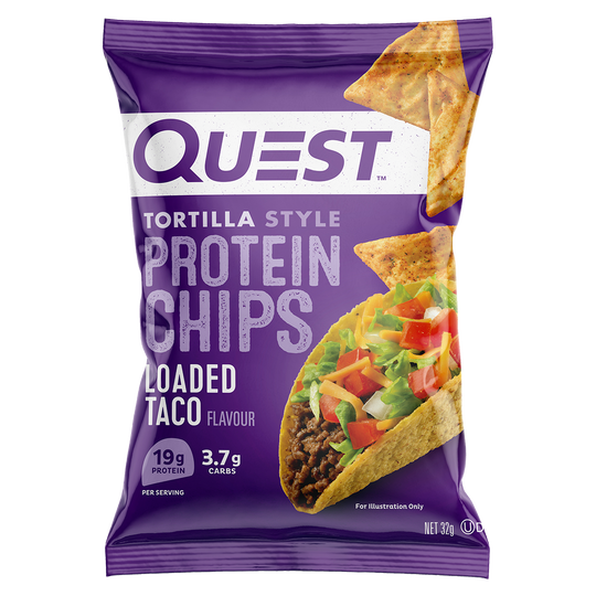 Quest Tortilla Protein Chips, Loaded Taco