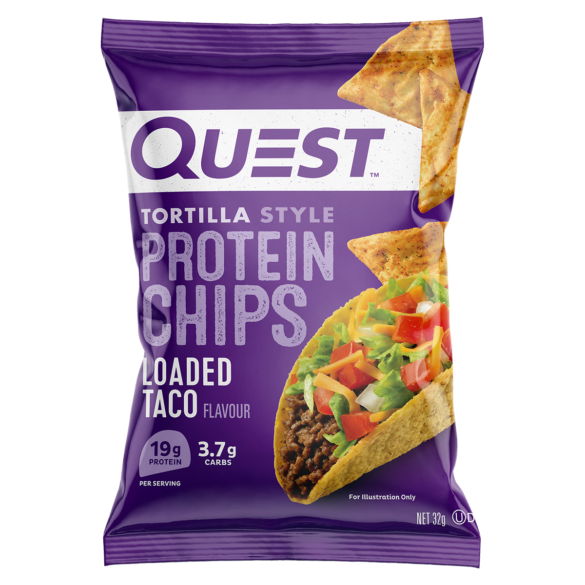 Quest Tortilla Protein Chips, Chilli Lime