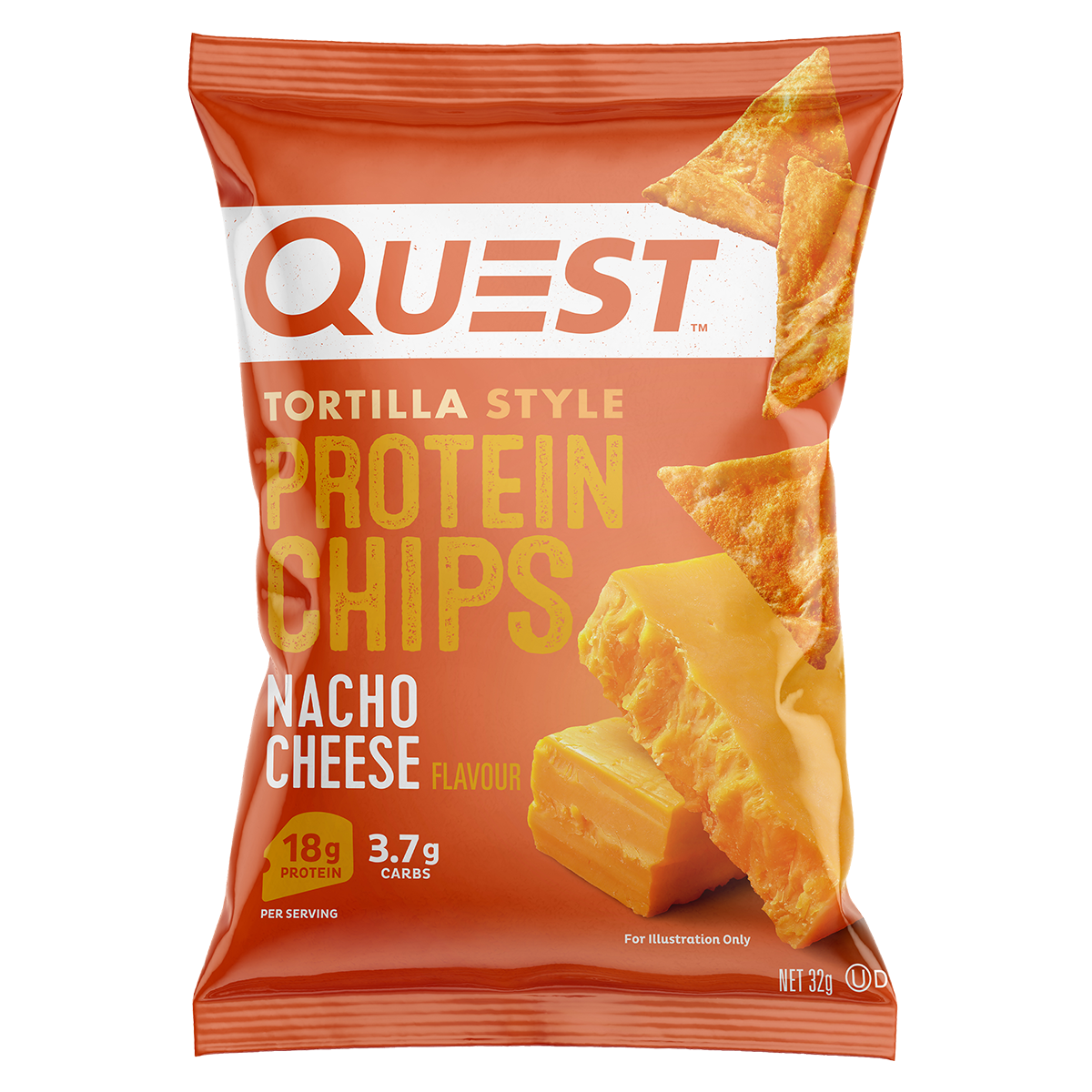 Quest Tortilla Protein Chips, Nacho Cheese