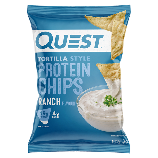 Quest Tortilla Protein Chips, Ranch