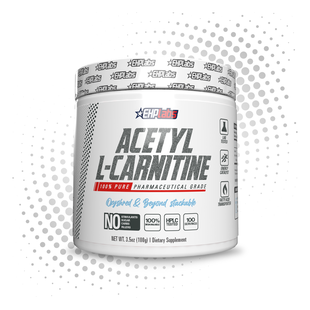 EHPlabs Acetyl L-Carnitine supplement facts and nutrition panel