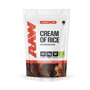 RAW Nutrition Cream of Rice, Double Fudge Brownie powder