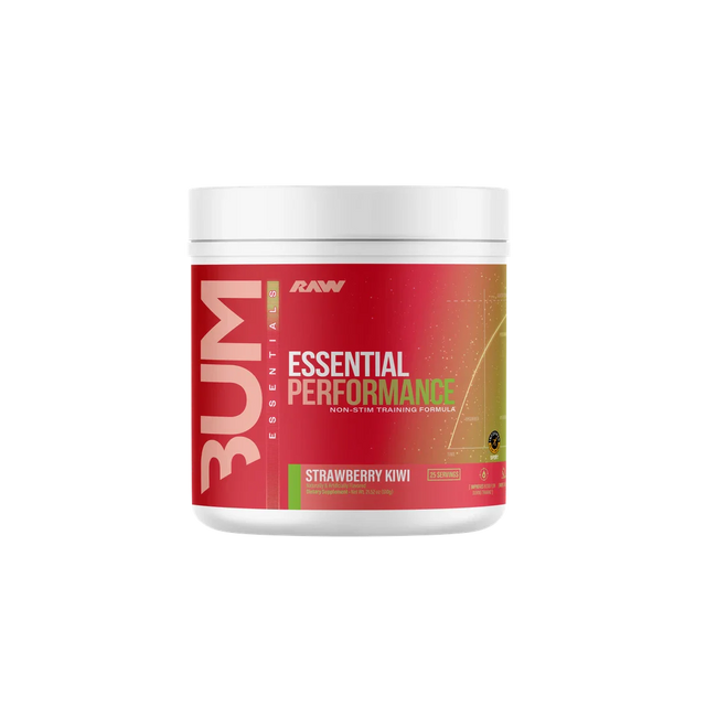 RAW Nutrition Essential Performance, Strawberry Kiwi powder