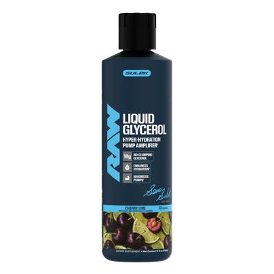 Raw Nutrition Liquid Glycerol Sam Sulek Edition Cherry Lime front