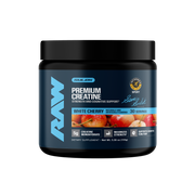 Raw Nutrition Premium Creatine Sam Sulek Edition White Cherry front