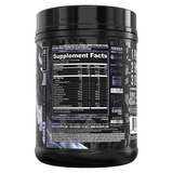 Ryse Godzilla Pre Workout Blue Raspberry supplement facts and nutrition panel