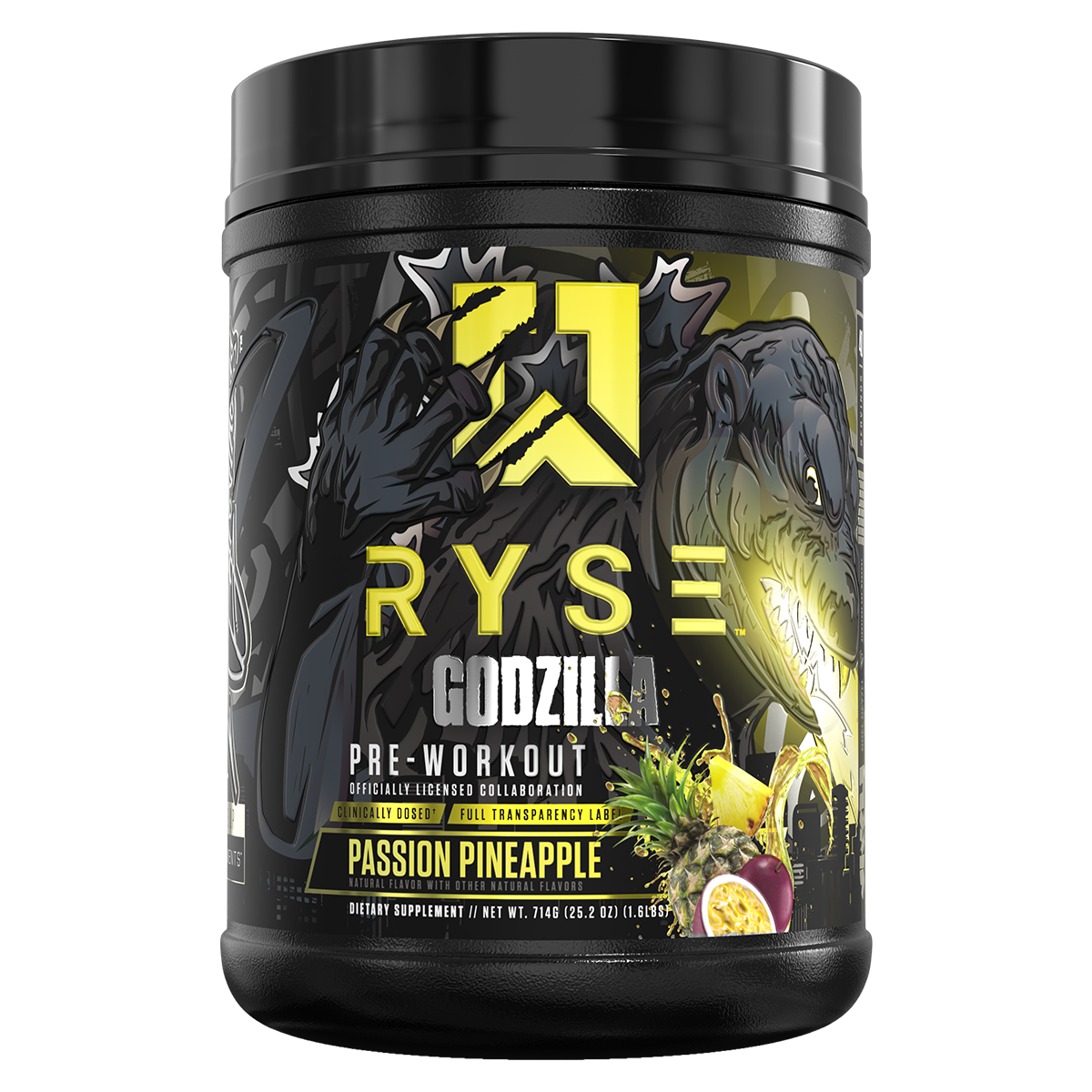 Ryse Godzilla Pre-Workout Passion Pineapple