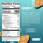 Legendary Foods Protein Pop Chips Ranch nutrition panel