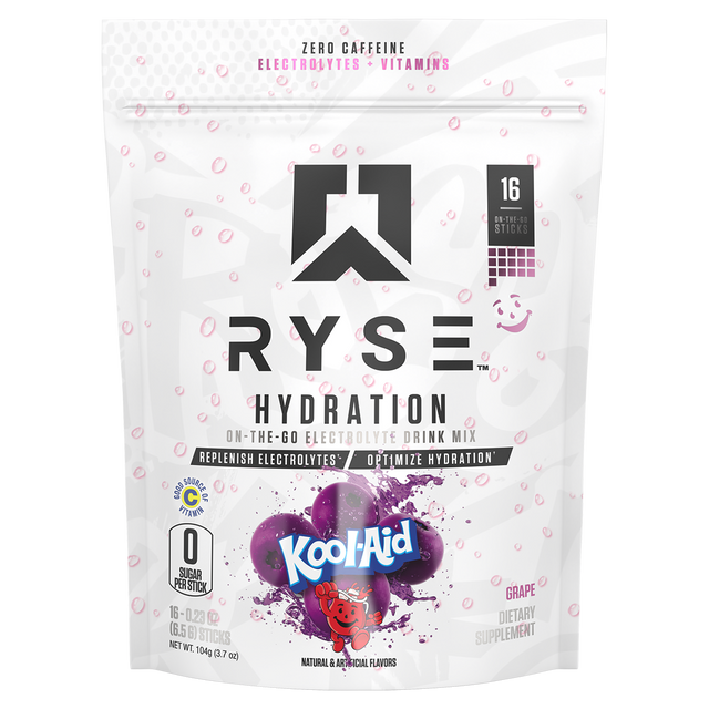 Ryse Core Hydration Kool Aid, Kool Aid Grape