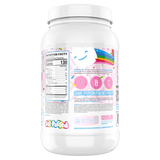 Ryse Loaded Protein Jet Puffed Birthday Cake supplement facts and nutrition panel