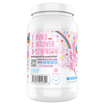 Ryse Loaded Protein Jet Puffed Birthday Cake side of pack