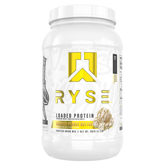 Ryse Loaded Protein, Vanilla Peanut Butter spread