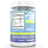Ryse Loaded Pre Workout Sour Punch Blue Raz supplement facts and nutrition panel