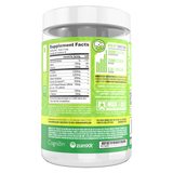 Ryse Loaded Pre Workout Sour Punch Green Apple supplement facts and nutrition panel