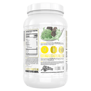 Ryse Loaded Protein Mint Chip Ice Cream back of pack