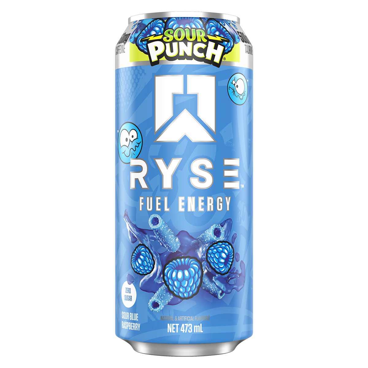 Ryse Fuel Energy Drink, Blue Razz ready-to-drink