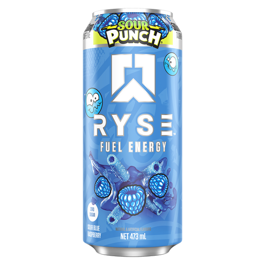 Ryse Fuel Energy Drink, Blue Razz ready-to-drink