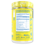 Ryse Loaded Pre Max Frosted Lemonade supplement facts and nutrition panel