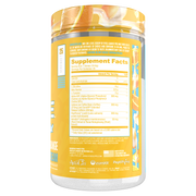 Ryse Loaded Pre Max Orange Cream supplement facts and nutrition panel