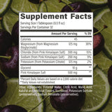 Raw Nutrition Liquid Glycerol Cherry Lime supplement facts and nutrition panel