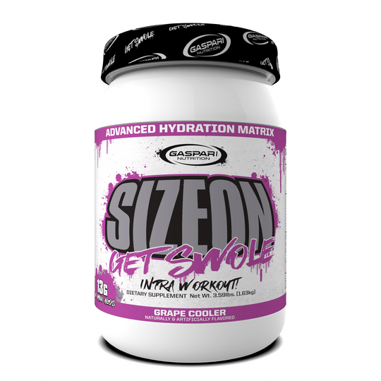 Gaspari Size On, Grape Cooler powder