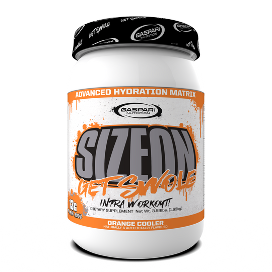 Gaspari Size On, Orange Cooler powder