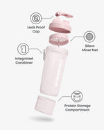 SmartShake Smart Shake Slim Cotton Pink nutrition panel