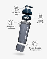 SmartShake Smart Shake Slim Stormy Grey nutrition panel
