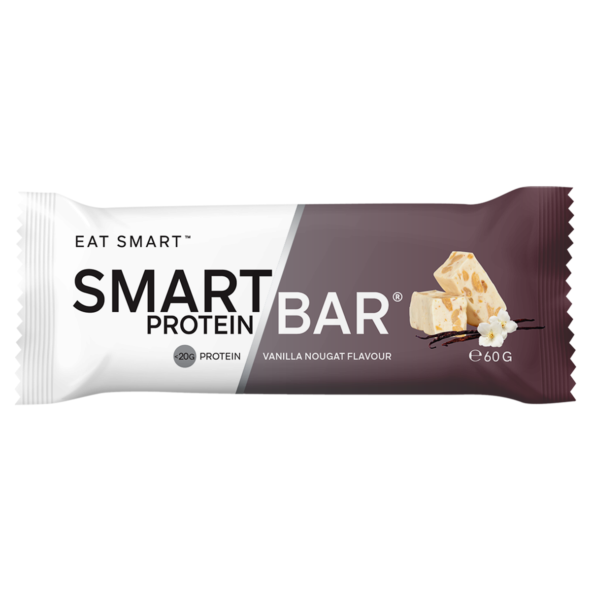 Smart Protein Bar Smart Bar, Vanilla Nougat