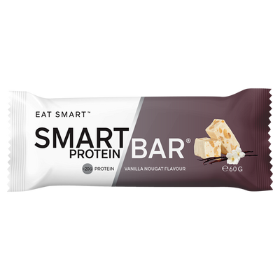 Smart Protein Bar Smart Bar, Vanilla Nougat, NZ Supps