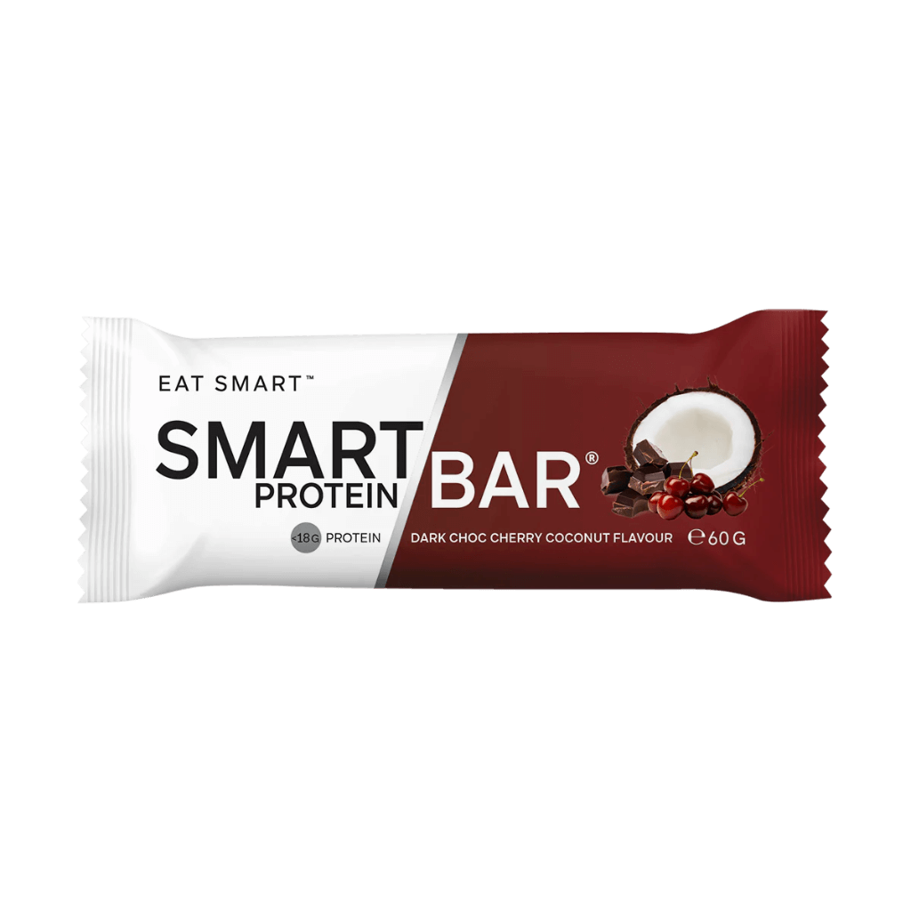 Smart Protein Bar 12-Pack Smart Bar - Dark Chocolate Cherry Coconut, 720g (12 Serves)