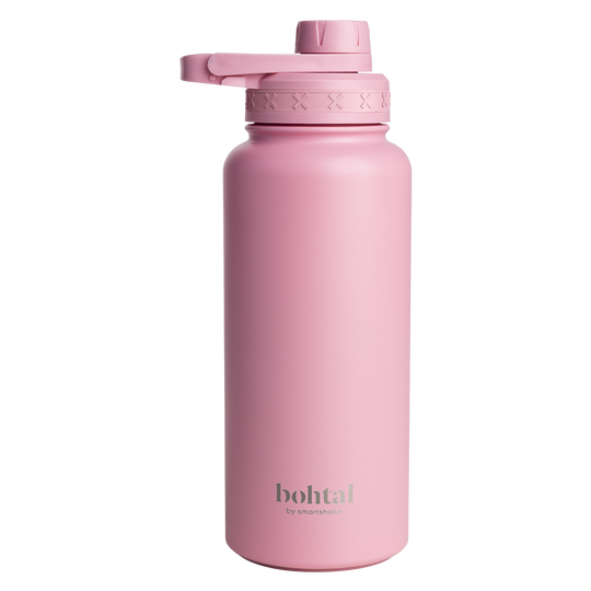 SmartShake Bohtal Insulated Sports Bottle, Pink