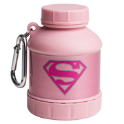 SmartShake DC Comics Whey2Go Funnel shaker bottle, Supergirl, pack (2), NZ Supps