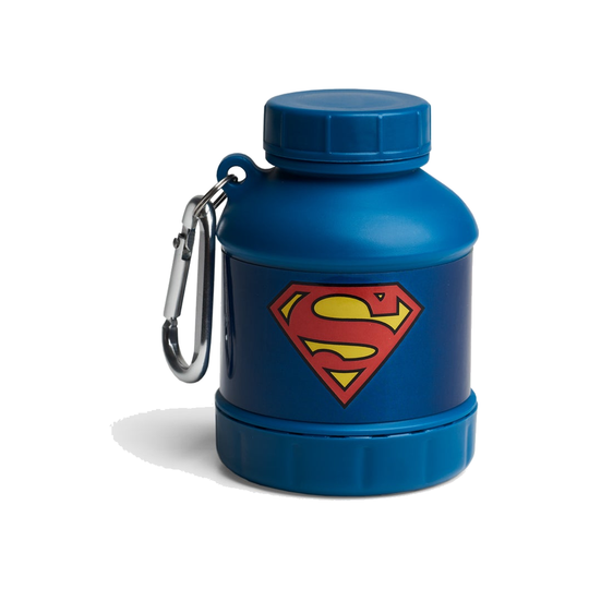 SmartShake DC Comics Whey2Go Funnel, Superman, blue