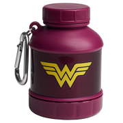 SmartShake DC Comics Whey2Go Funnel shaker bottle, Wonder Women, NZ Supps