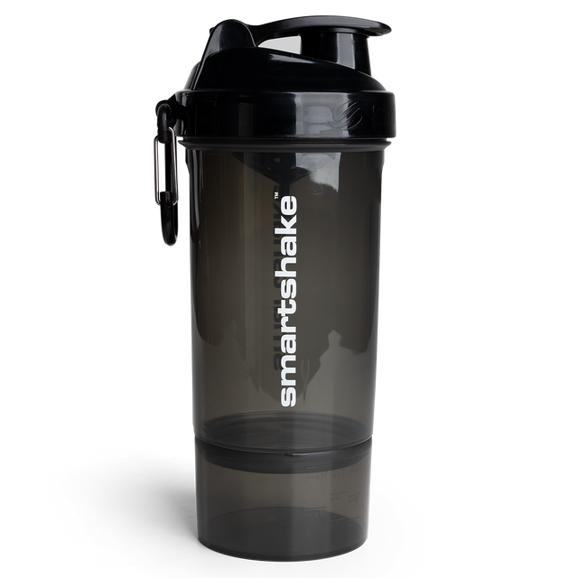 SmartShake Original2Go One shaker bottle, Black, NZ Supps