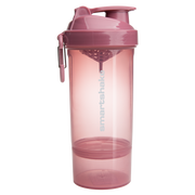 SmartShake Original2Go One shaker bottle, Rose Pink Oos powder, NZ Supps