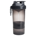 SmartShake Original2Go shaker bottle, Space Grey powder, NZ Supps