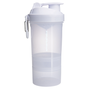 SmartShake Original2Go shaker bottle, White powder, NZ Supps