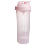 SmartShake Smart Shake Slim shaker bottle, Cotton Pink powder, NZ Supps